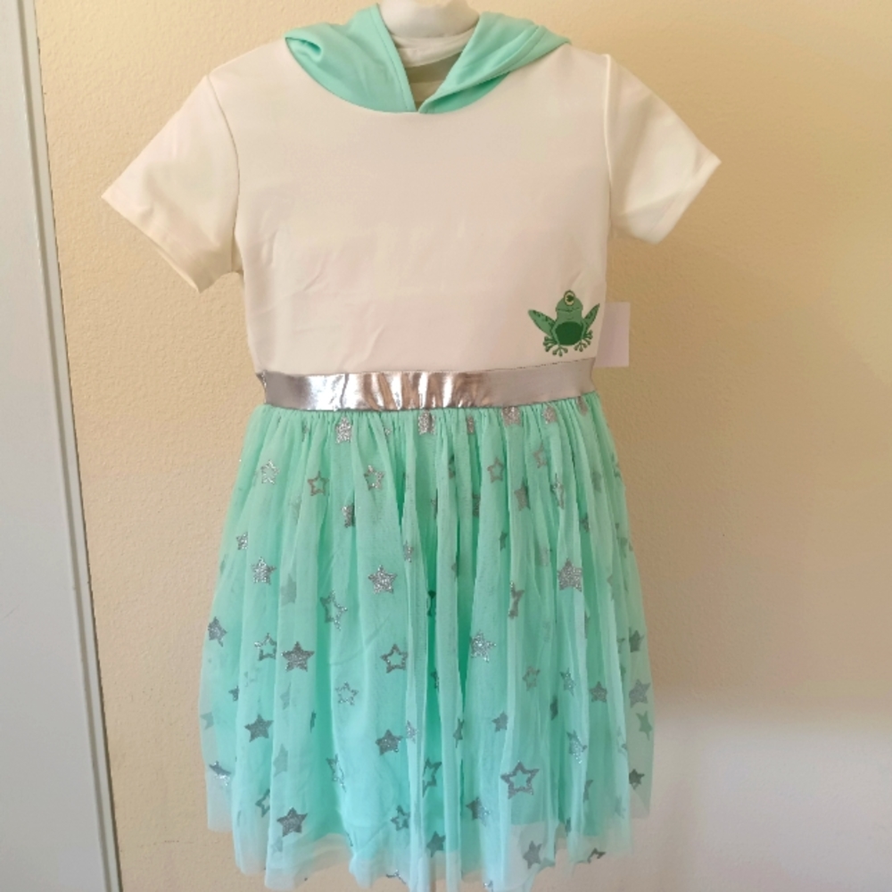 Hooded Baby Yoda Tutu Dress -Size XL/14/16